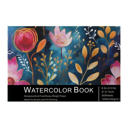 GBF1049  A5  BLANK  WATERCOLOR BOOK