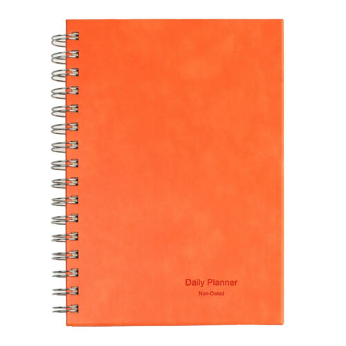 GBF1045  A5  SPIRAL RING DAILY DATED PLANNER