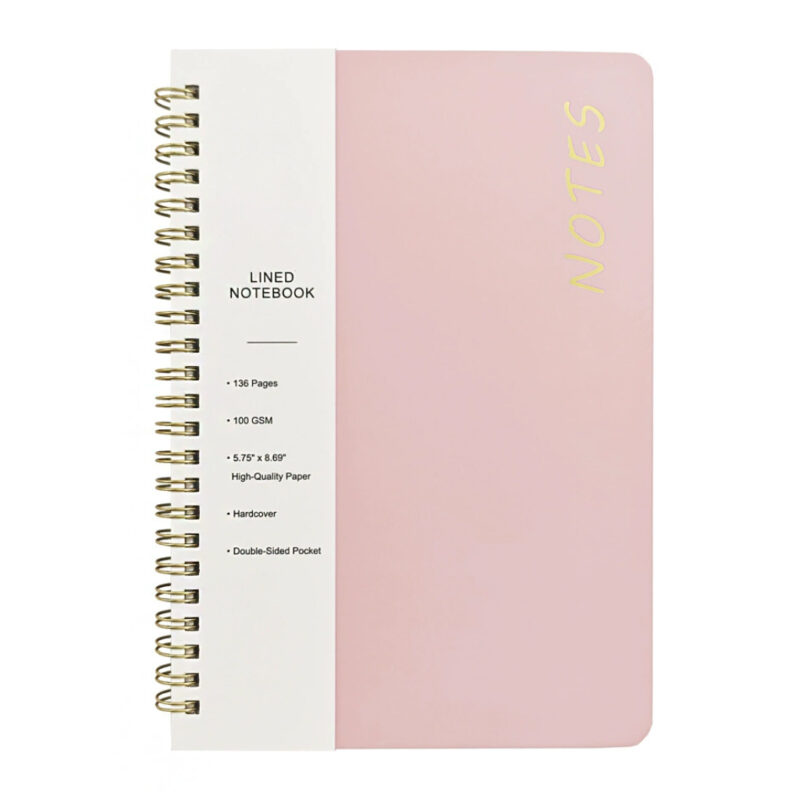 GBF1033  A5  SPIRAL RING  LINED NOTEBOOK