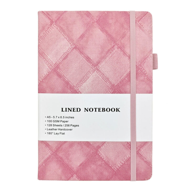 GBF1027  A5  DENIM TEXTURE  LINED NOTEBOOK