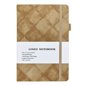 GBF1027  A5  DENIM TEXTURE  LINED NOTEBOOK