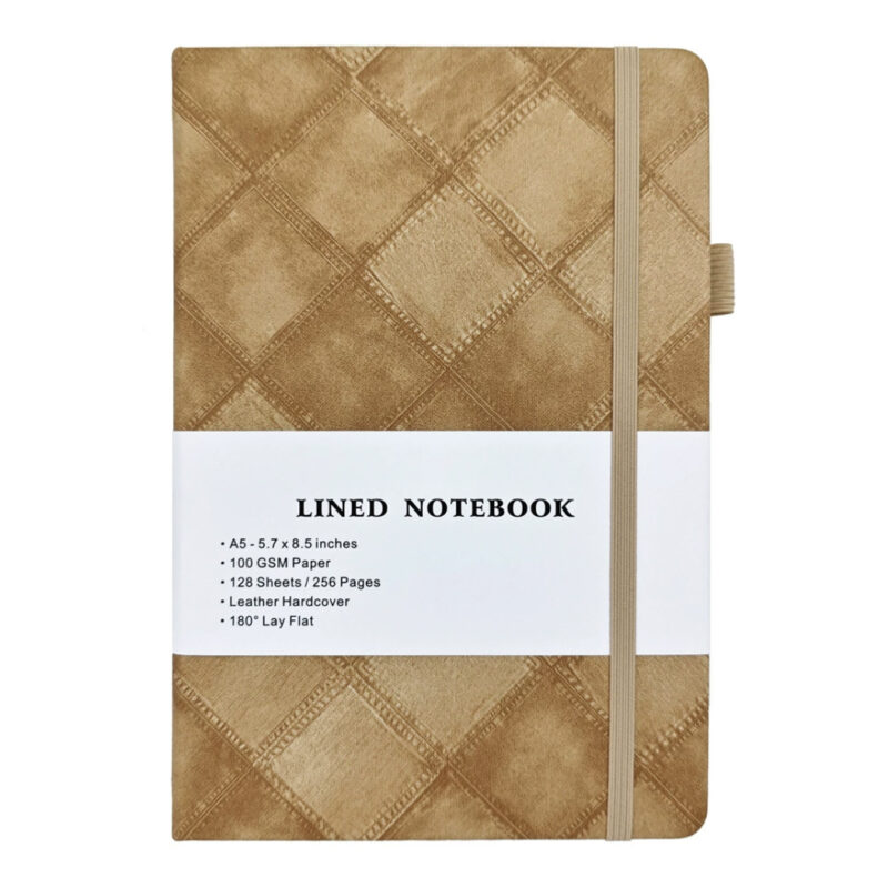 GBF1027  A5  DENIM TEXTURE  LINED NOTEBOOK