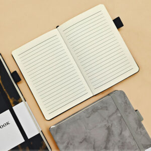 GBF1023  A5  MARBLE-PATTERNED  LINED NOTEBOOK
