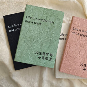 GBF1031  A5  WRINKLED  LINED NOTEBOOK