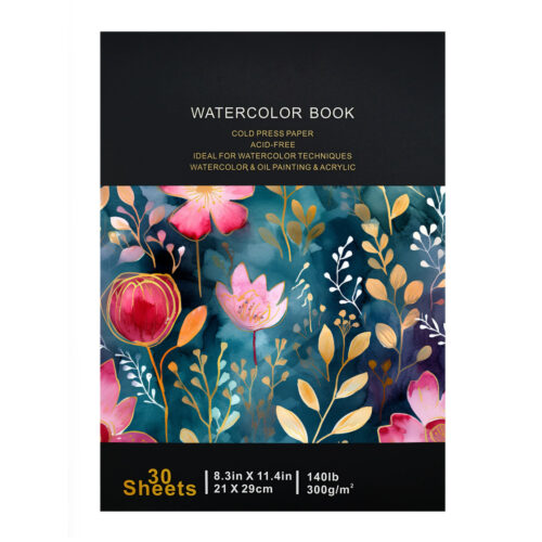 GBF1048  A4  BLANK WATERCOLOR BOOK