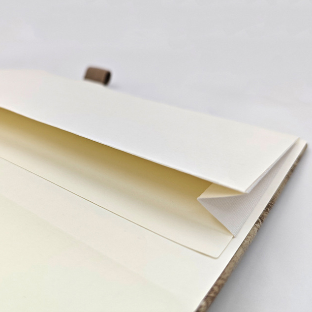 GBF1027  A5  DENIM TEXTURE  LINED NOTEBOOK