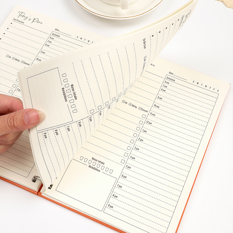 GBF1045  A5  SPIRAL RING DAILY DATED PLANNER