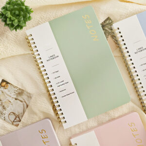 GBF1033  A5  SPIRAL RING  LINED NOTEBOOK