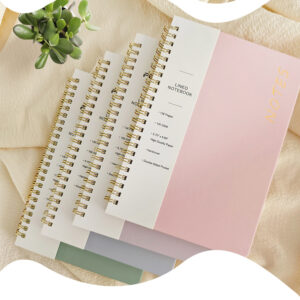 GBF1033  A5  SPIRAL RING  LINED NOTEBOOK