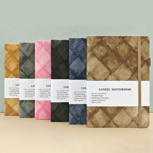 GBF1027  A5  DENIM TEXTURE  LINED NOTEBOOK