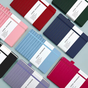 GBF1026  A5  DIAMOND PATTERN  LINED NOTEBOOK