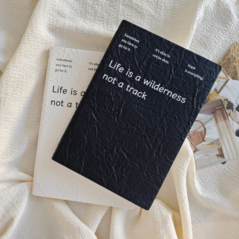 GBF1031  A5  WRINKLED  LINED NOTEBOOK