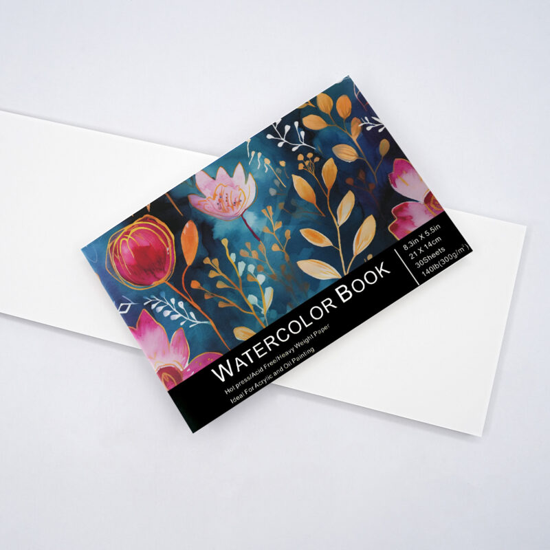 GBF1049  A5  BLANK  WATERCOLOR BOOK