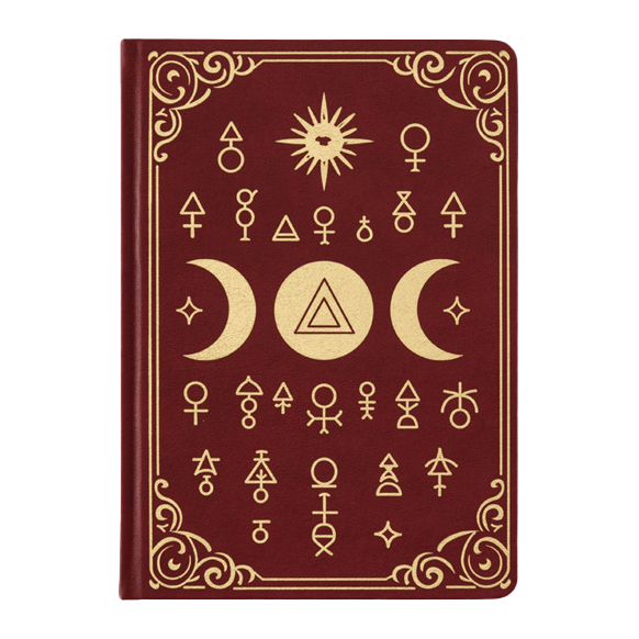 GBF2022 A5  ZODIAC SIGN DOT GRID NOTEBOOK