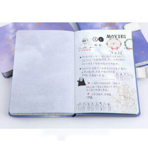 GBF2033 A5 ZODIAC SIGN BLANK NOTEBOOK