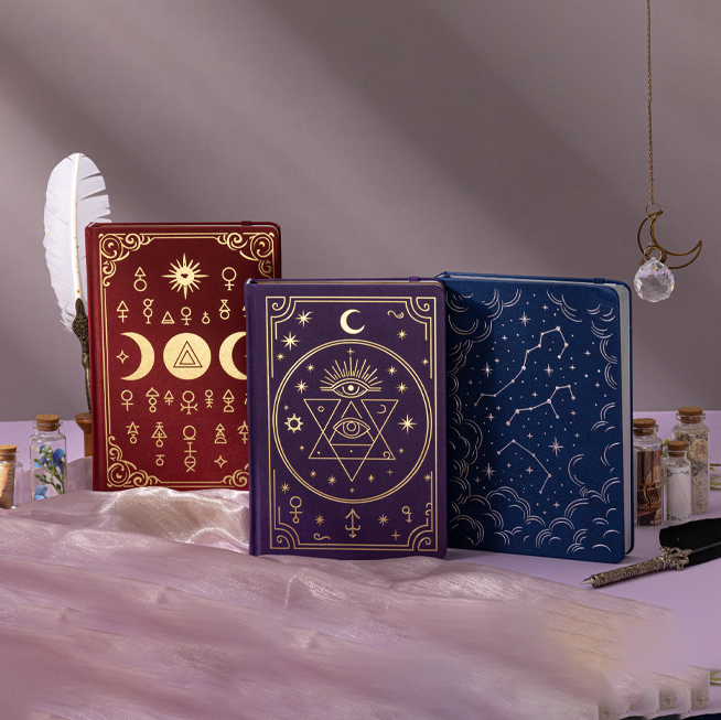 GBF2022 A5  ZODIAC SIGN DOT GRID NOTEBOOK