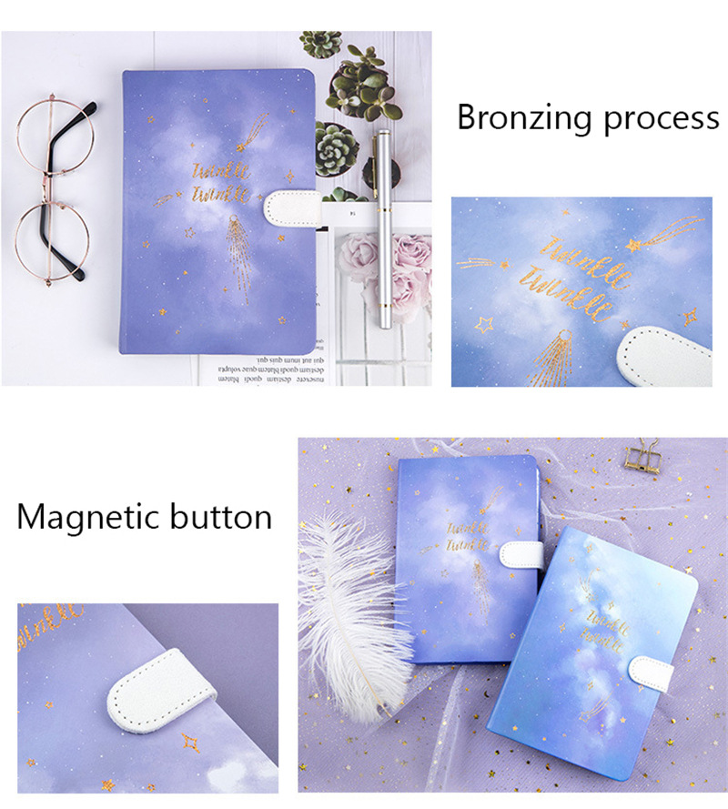 GBF2033 A5 ZODIAC SIGN BLANK NOTEBOOK