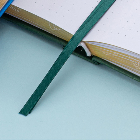 GBF2049 A5 WATERMELON DOT GRID NOTEBOOK