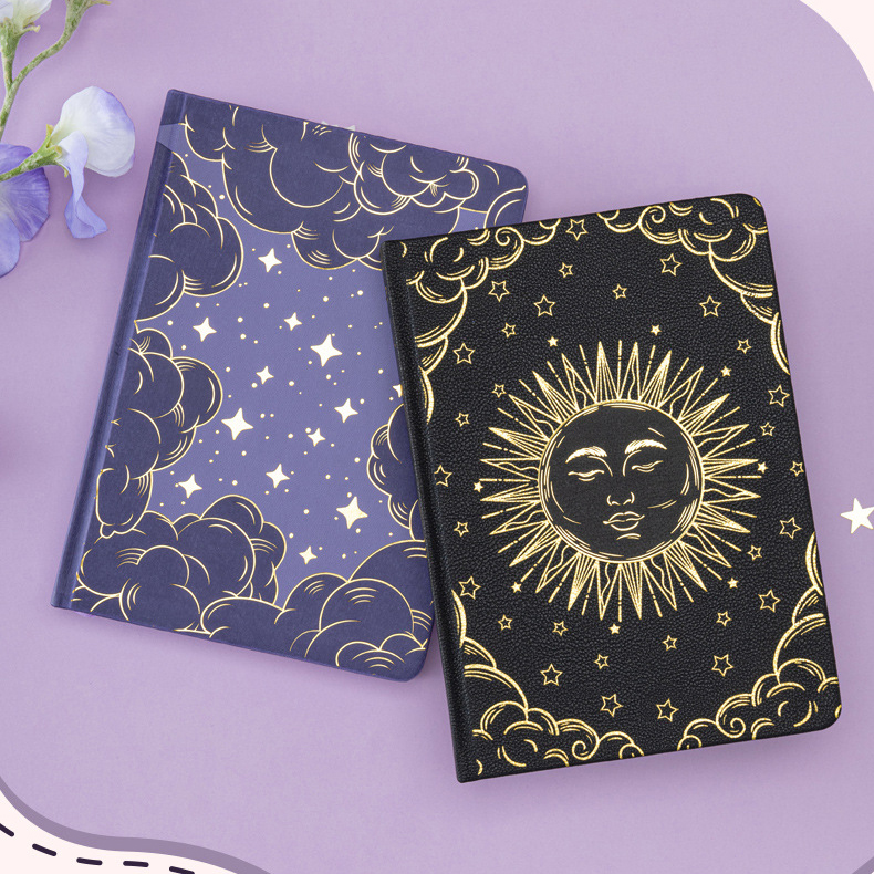 GBF2018 A5 DAY AND NIGHT DOT GRID NOTEBOOK