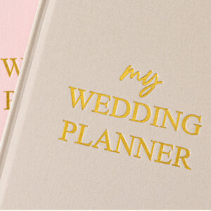 GBF2051 A5 UNDATED WEDDING PLANNER