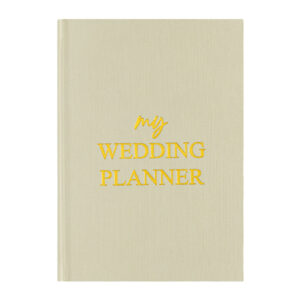GBF2051 A5 UNDATED WEDDING PLANNER