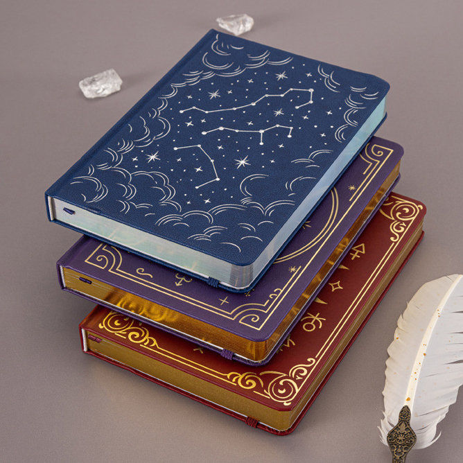 GBF2022 A5  ZODIAC SIGN DOT GRID NOTEBOOK