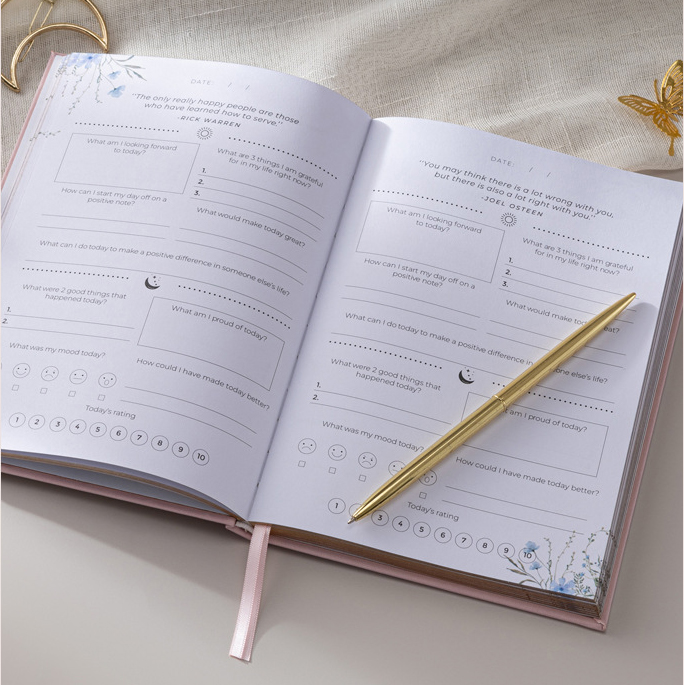 GBF2056 A5 SELF CARE JOURNAL UNDATED PLANNER