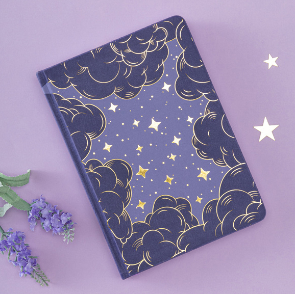 GBF2018 A5 DAY AND NIGHT DOT GRID NOTEBOOK